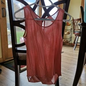 Cute Peach/Coral Tank Top
